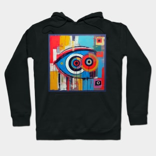 Abstract Eye Fine Art Hoodie